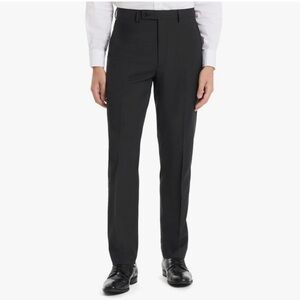 Calvin Klein Jace Men’s Slim Fit Charcoal Checked Dress Pants 36Wx34L - NWT